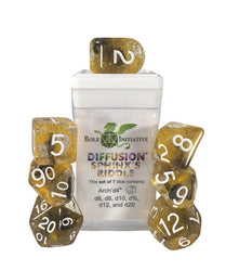 Dice Role 4 Initiative: Poly 7 Set Diffusion (Classes & Creatures Dice)