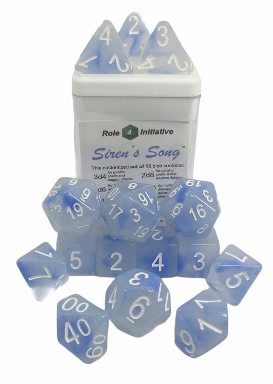 Dice Role 4 Initiative: Poly 15 Set