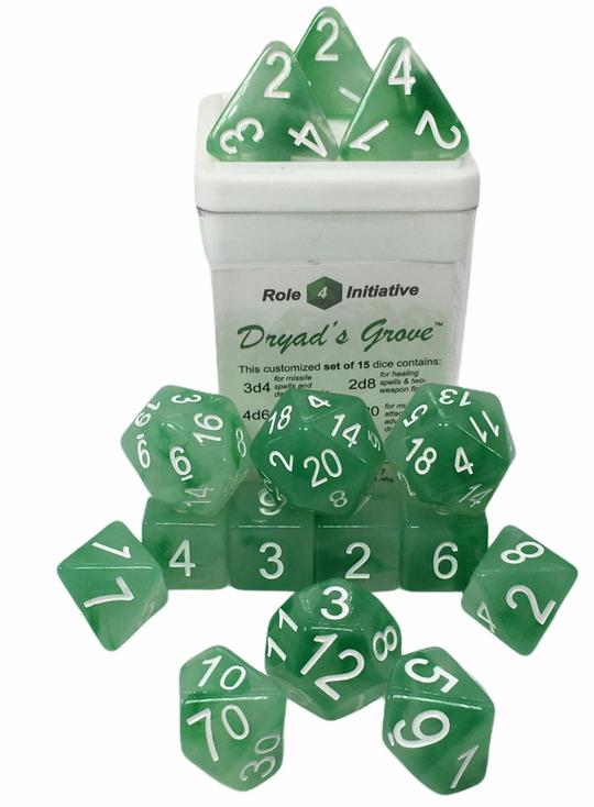 Dice Role 4 Initiative: Poly 15 Set