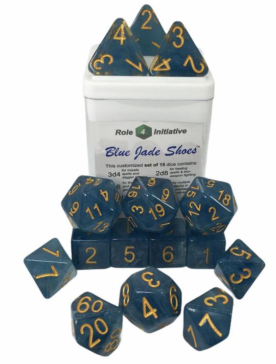 Dice Role 4 Initiative: Poly 15 Set