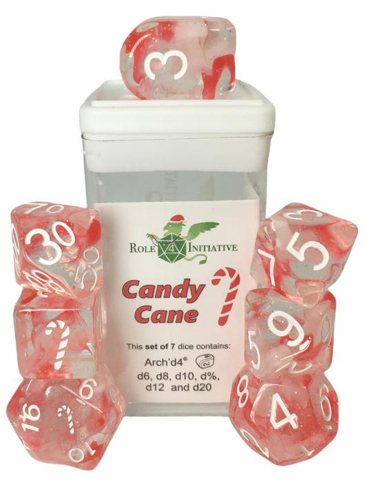 Dice Role 4 Initiative: Poly 7 Set Diffusion Happy Holi-Dice