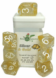 Dice Role 4 Initiative: Poly 7 Set Diffusion Happy Holi-Dice