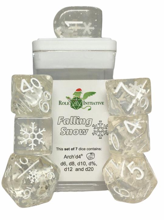 Dice Role 4 Initiative: Poly 7 Set Diffusion Happy Holi-Dice