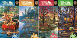 Puzzle Masterpieces: 500 Piece Great Outdoors Assortment