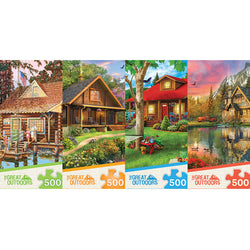 Puzzle Masterpieces: 500 Piece Great Outdoors Assortment