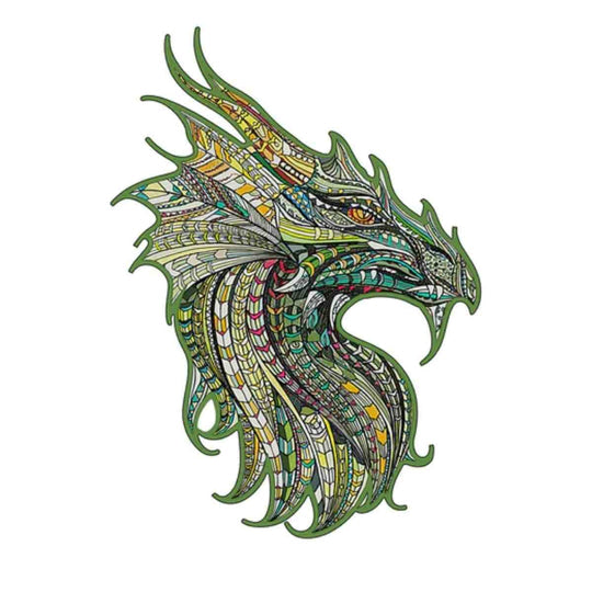 Puzzle Craft-Hub: Green Dragon