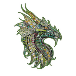 Puzzle Craft-Hub: Green Dragon