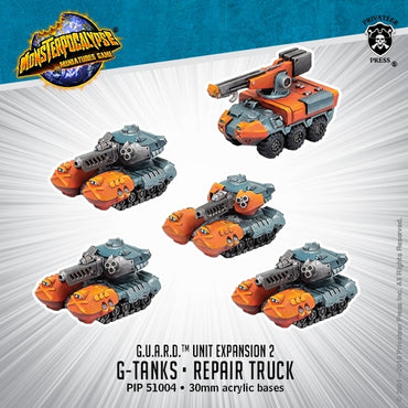 MonsterPocalypse: GUARD Units - G-Tanks & Repair Truck*