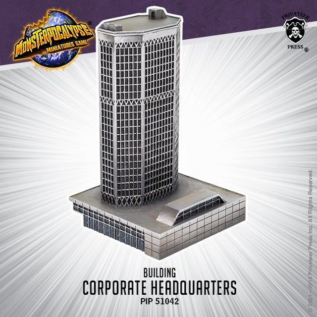 MonsterPocalypse: Building - Corporate HQ*
