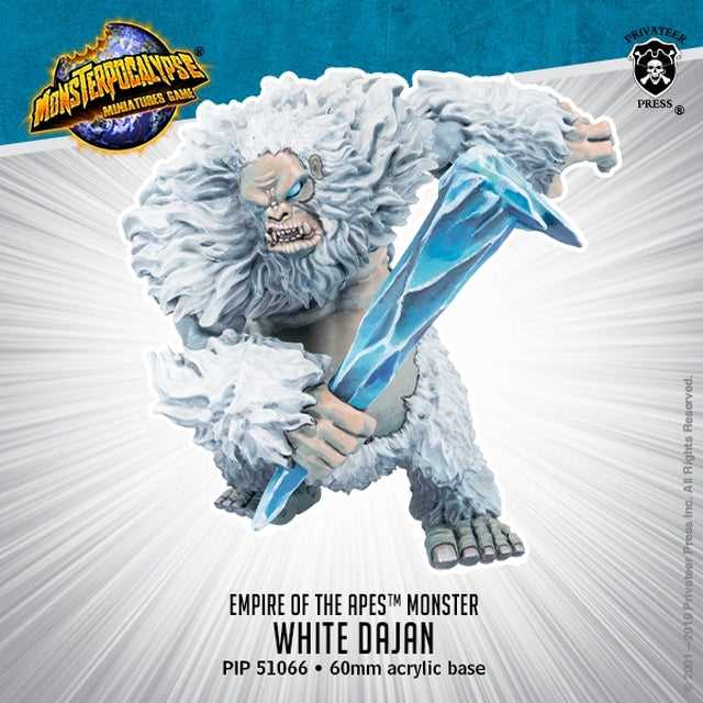 MonsterPocalypse: Empire of the Apes Monster - White Dajan*