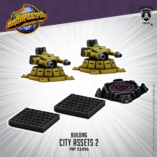 MonsterPocalypse: Assets - City Assets 2