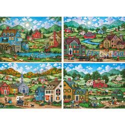 Puzzle Masterpieces: 500 Piece Simple Living Assortment