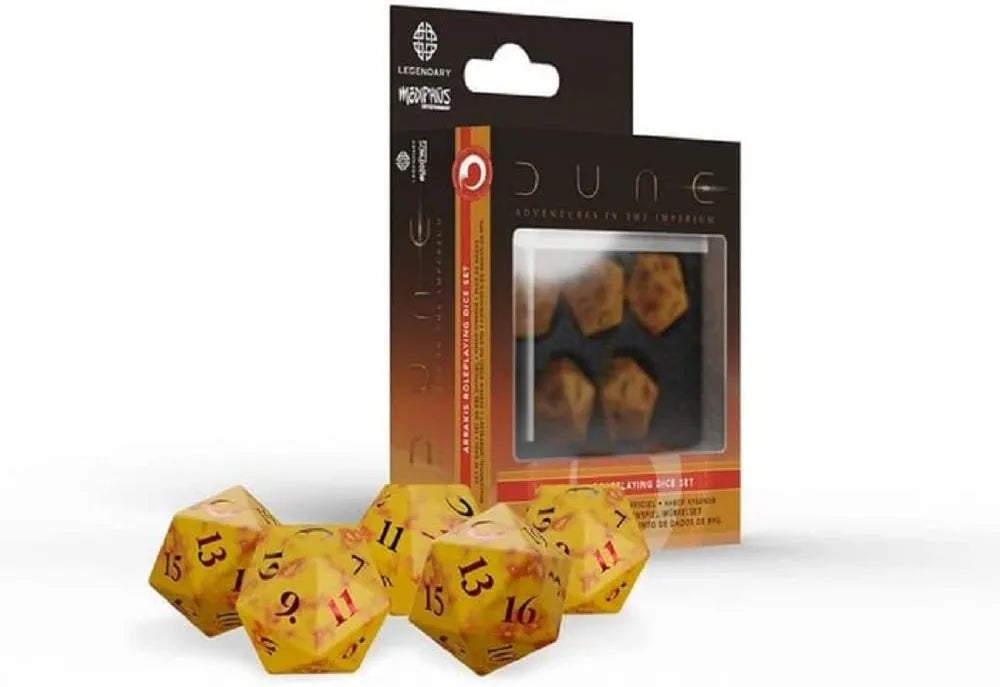 Dune RPG: Dice Set: Arrakis Melange