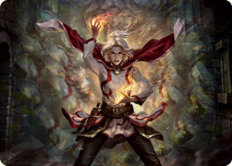 Delina, Wild Mage Art Card [Dungeons & Dragons: Adventures in the Forgotten  Realms Art Series]