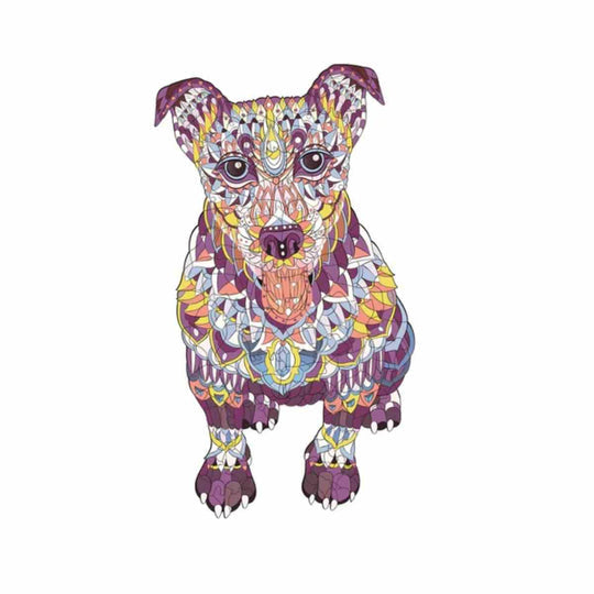 Puzzle Craft-Hub: Sitting dog
