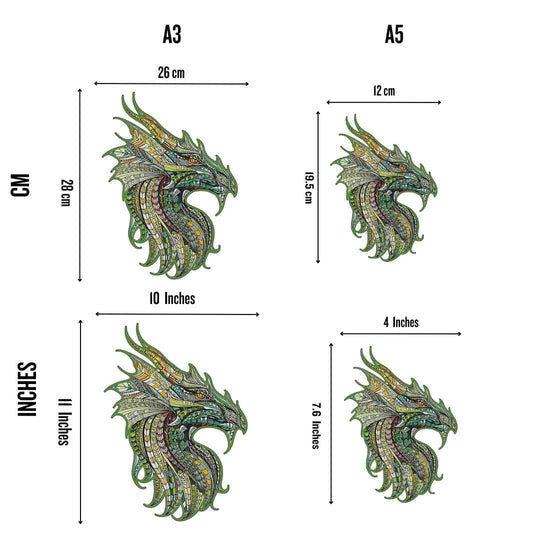Puzzle Craft-Hub: Green Dragon