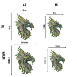 Puzzle Craft-Hub: Green Dragon