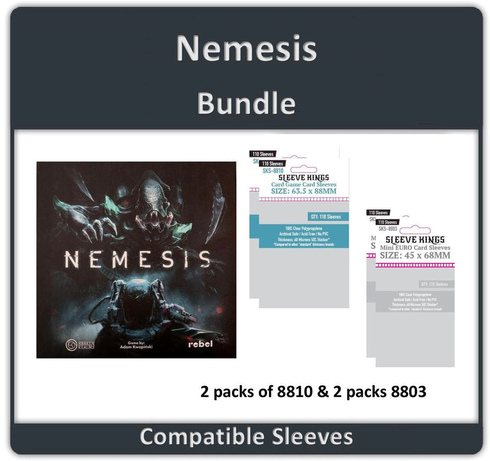 Card Sleeves Sleeve King Bundle: Nemesis (440)
