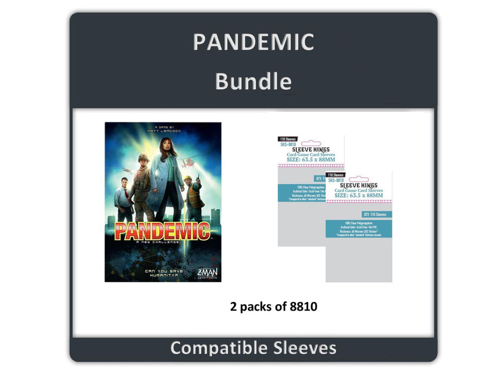 Card Sleeves Sleeve King Bundle: Pandemic (220)