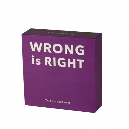 Wrong is Right