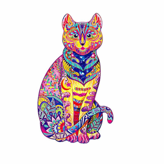 Puzzle Craft-Hub: Blue Cat