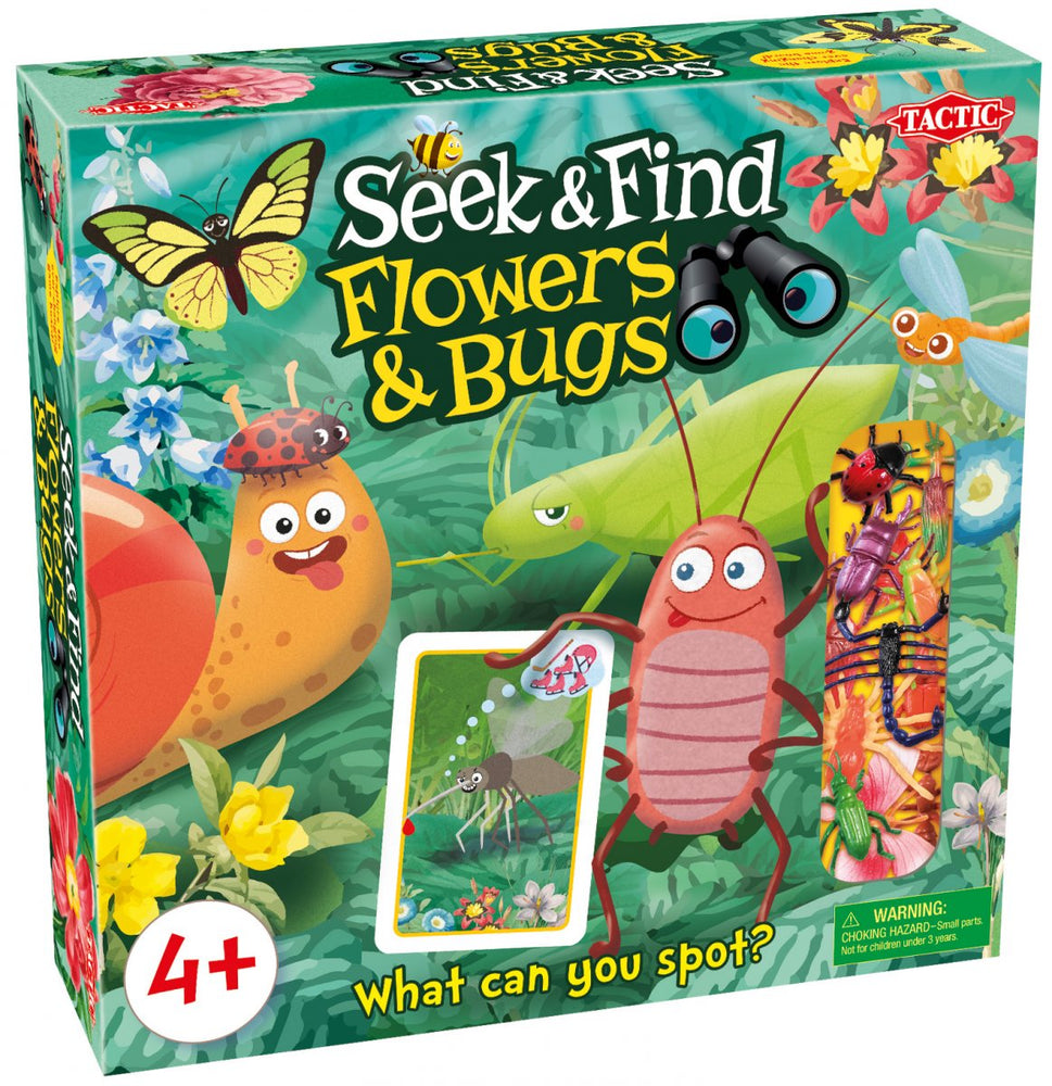 Seek & Find: Flowers 'n Bugs
