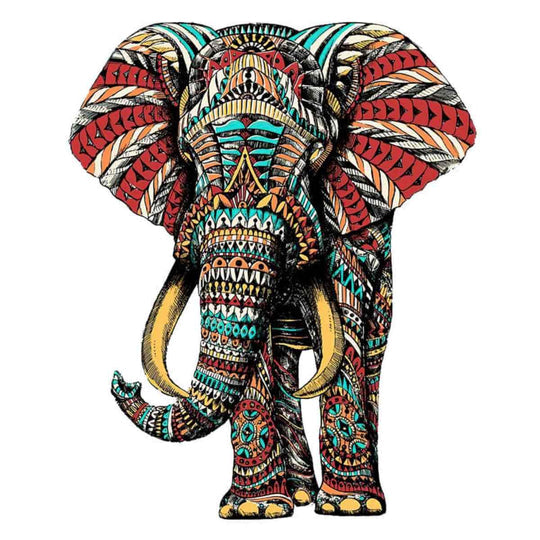 Puzzle Craft-Hub: African Elephant