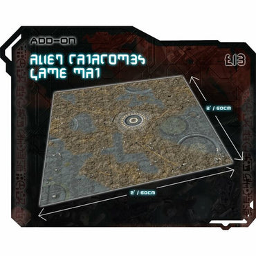 Gaming Mat Battle Systems: 2ft x 2ft Alien Catacombs