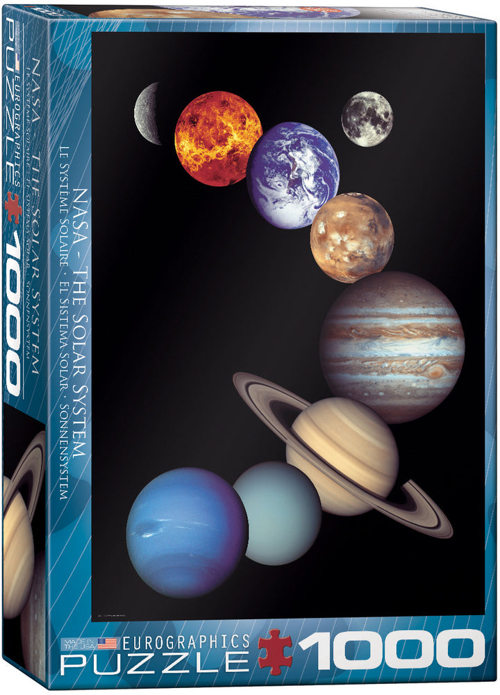 Puzzle Eurographics: 1000 piece NASA The Solar System