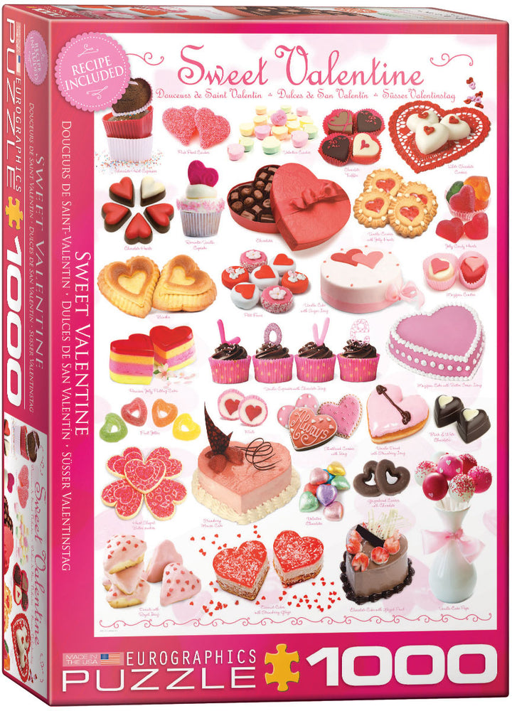 Puzzle Eurographics: 1000 piece Sweet Valentine