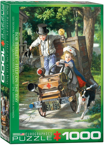 Puzzle Eurographics: 1000 piece Help on the Way by Bob Byerley