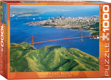Puzzle Eurographics: 1000 piece Golden Gate Bridge California