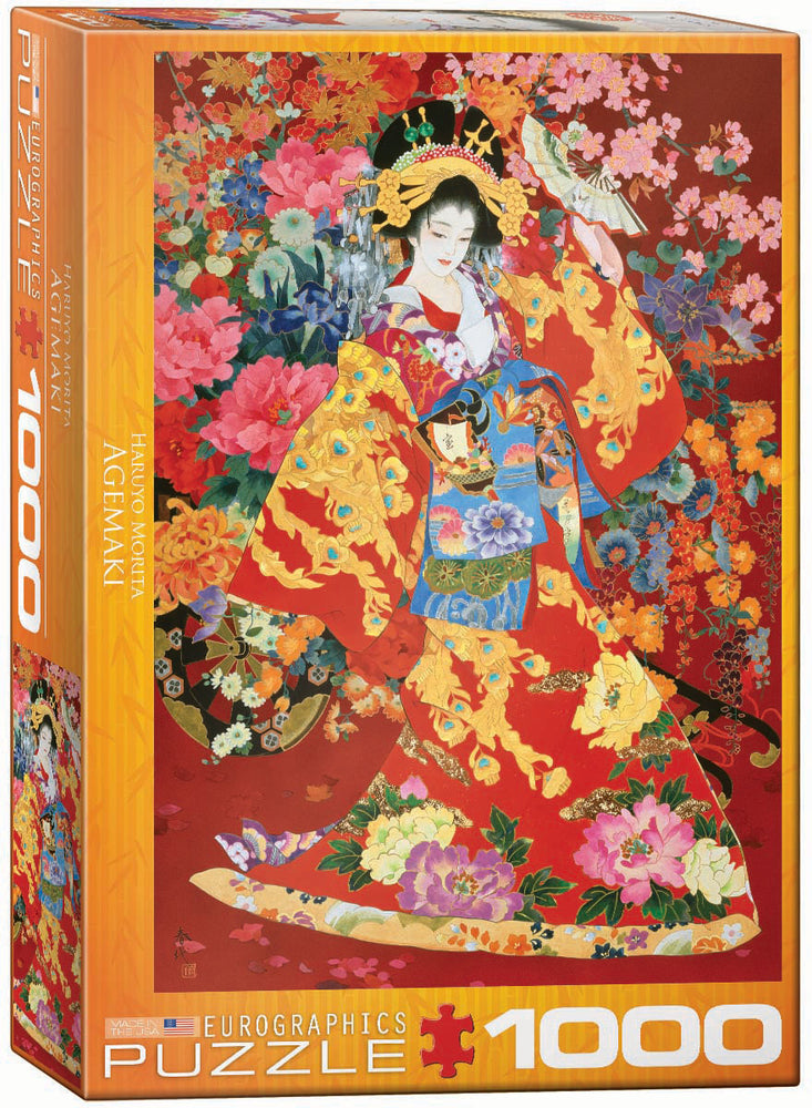Puzzle Eurographics: 1000 piece Agemaki by Haruyo Morita