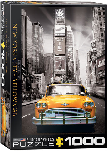 Puzzle Eurographics: 1000 piece New York City Yellow Cab
