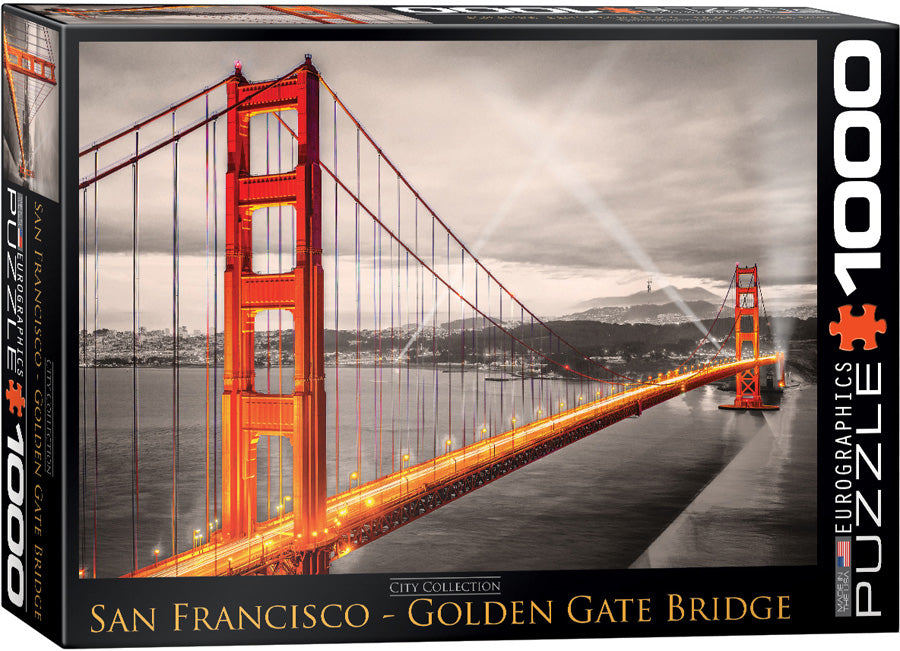 Puzzle Eurographics: 1000 piece San Francisco Golden Gate Bridge