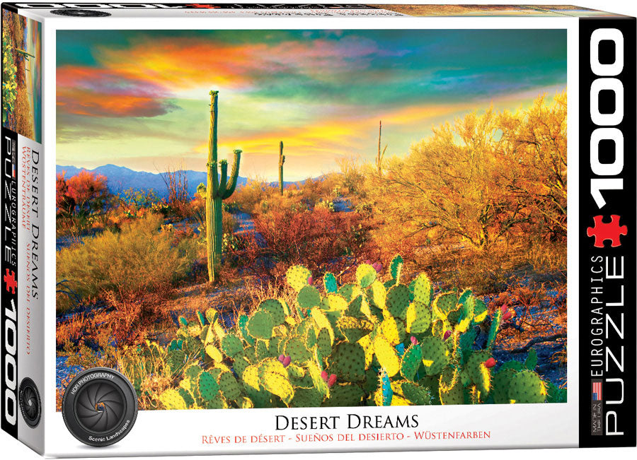 Puzzle Eurographics: 1000 piece Desert Dreams