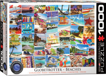 Puzzle Eurographics: 1000 piece Globetrotter Beaches