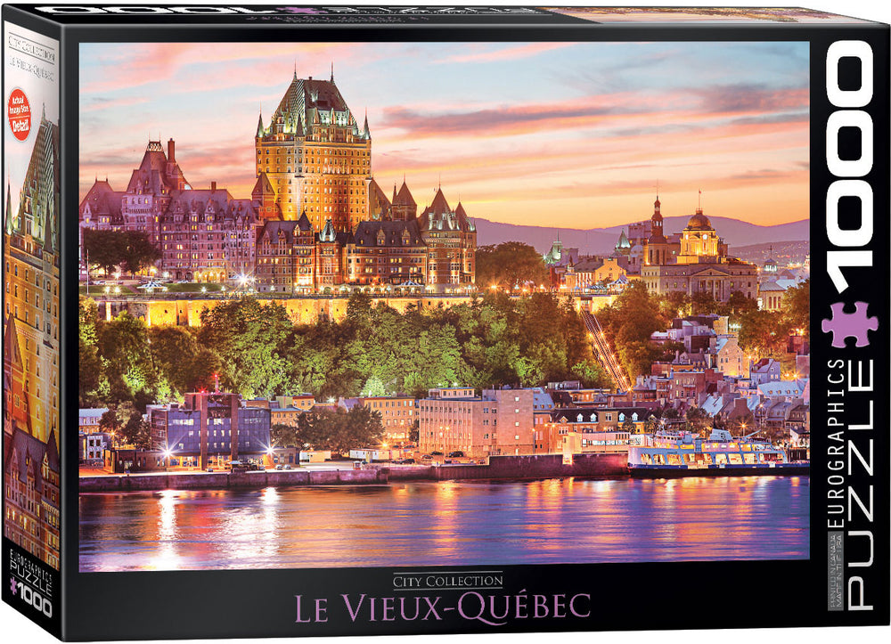 Puzzle Eurographics: 1000 piece Le Vieux Québec