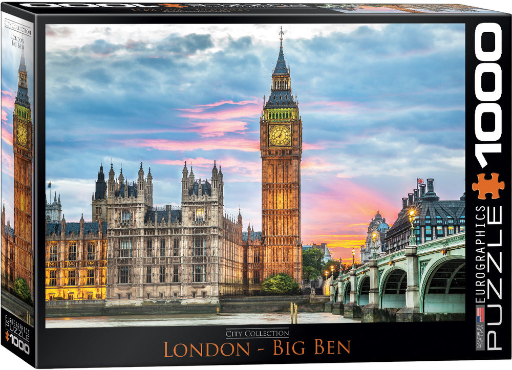 Puzzle Eurographics: 1000 piece London Big Ben