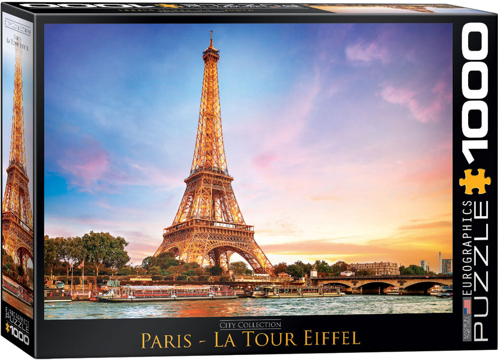 Puzzle Eurographics: 1000 piece Paris La Tour Eiffel