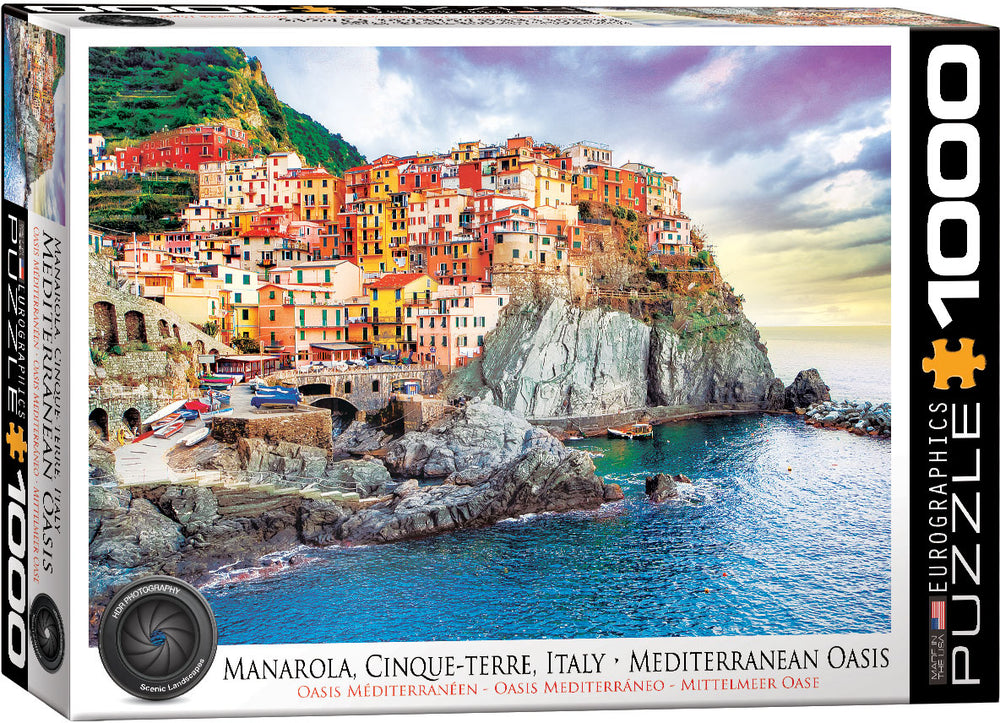 Puzzle Eurographics: 1000 piece Cinque-Terre Manarola, Italy