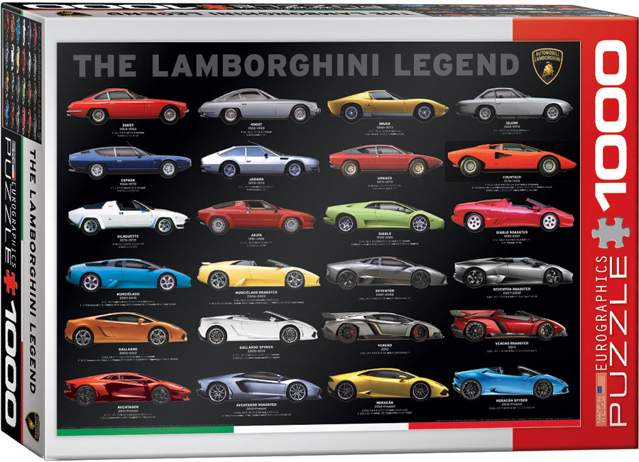 Puzzle Eurographics: 1000 piece The Lamborghini Legend