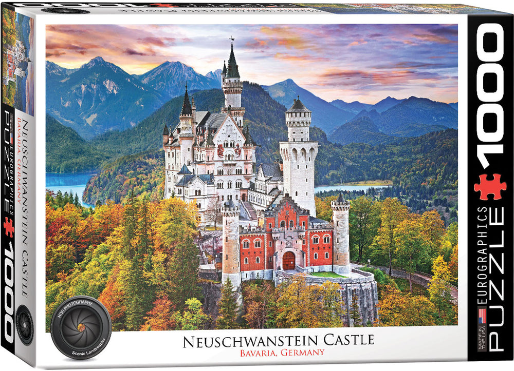 Puzzle Eurographics: 1000 piece Neuschwanstein Castle