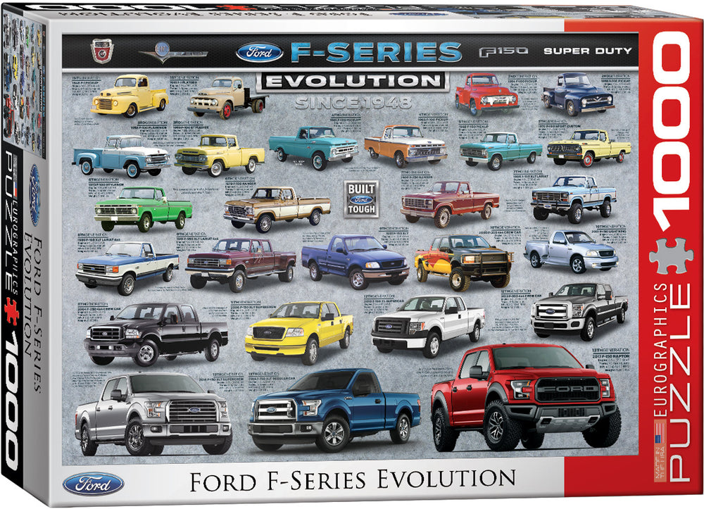 Puzzle Eurographics: 1000 piece Ford F-Series Evolution