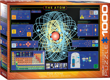 Puzzle Eurographics: 1000 piece The Atom