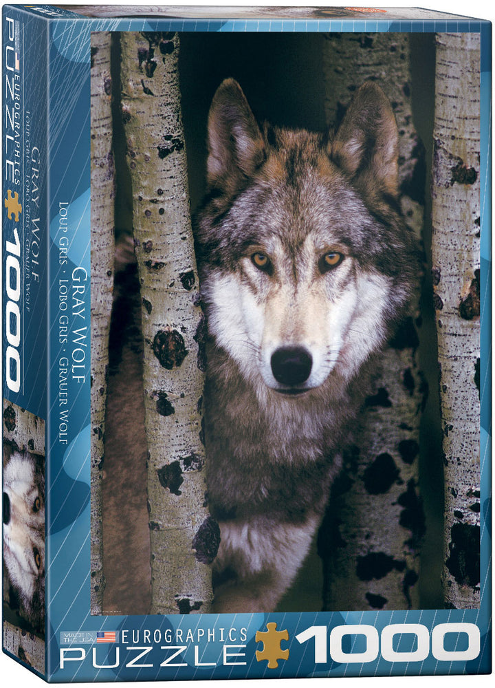 Puzzle Eurographics: 1000 piece Gray Wolf