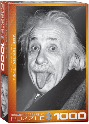 Puzzle Eurographics: 1000 piece Einstein Tongue