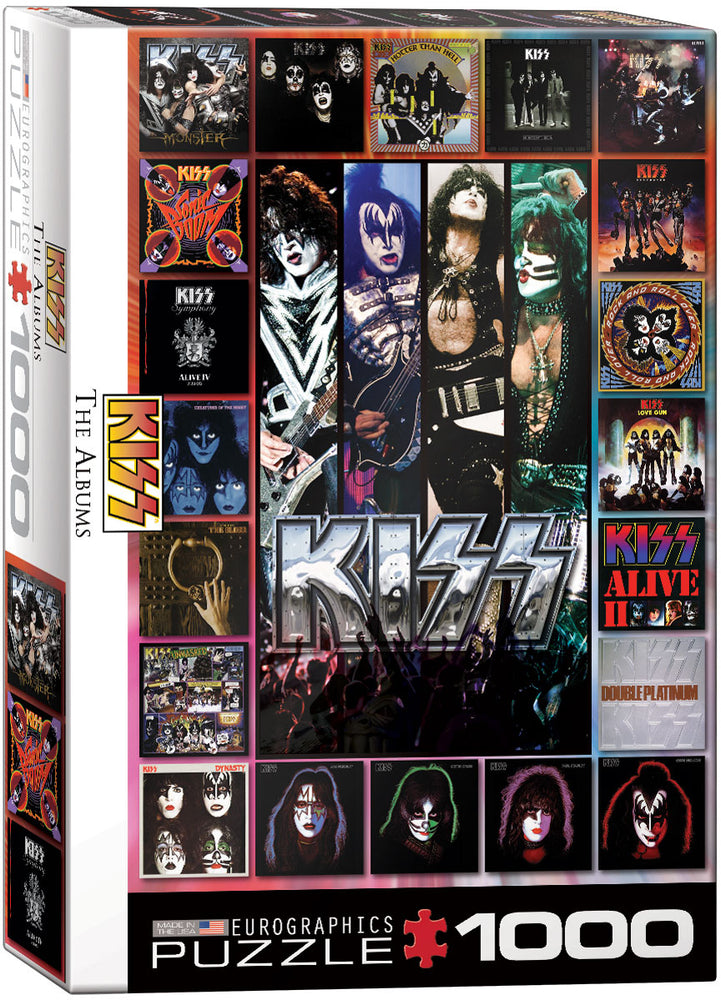 Puzzle Eurographics: 1000 piece KISS The Albums