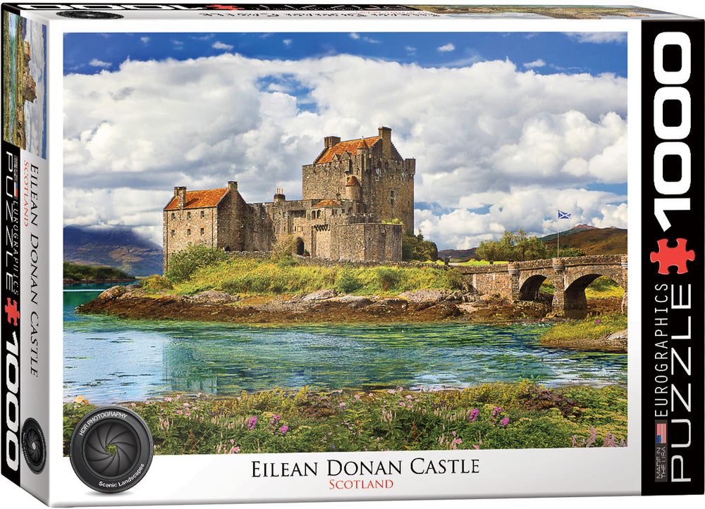 Puzzle Eurographics: 1000 piece Eilean Donan Castle - Scotland