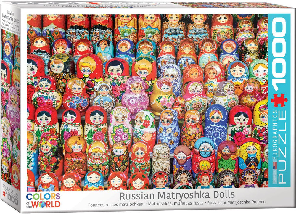 Puzzle Eurographics: 1000 piece Russian Matryoshka Dolls